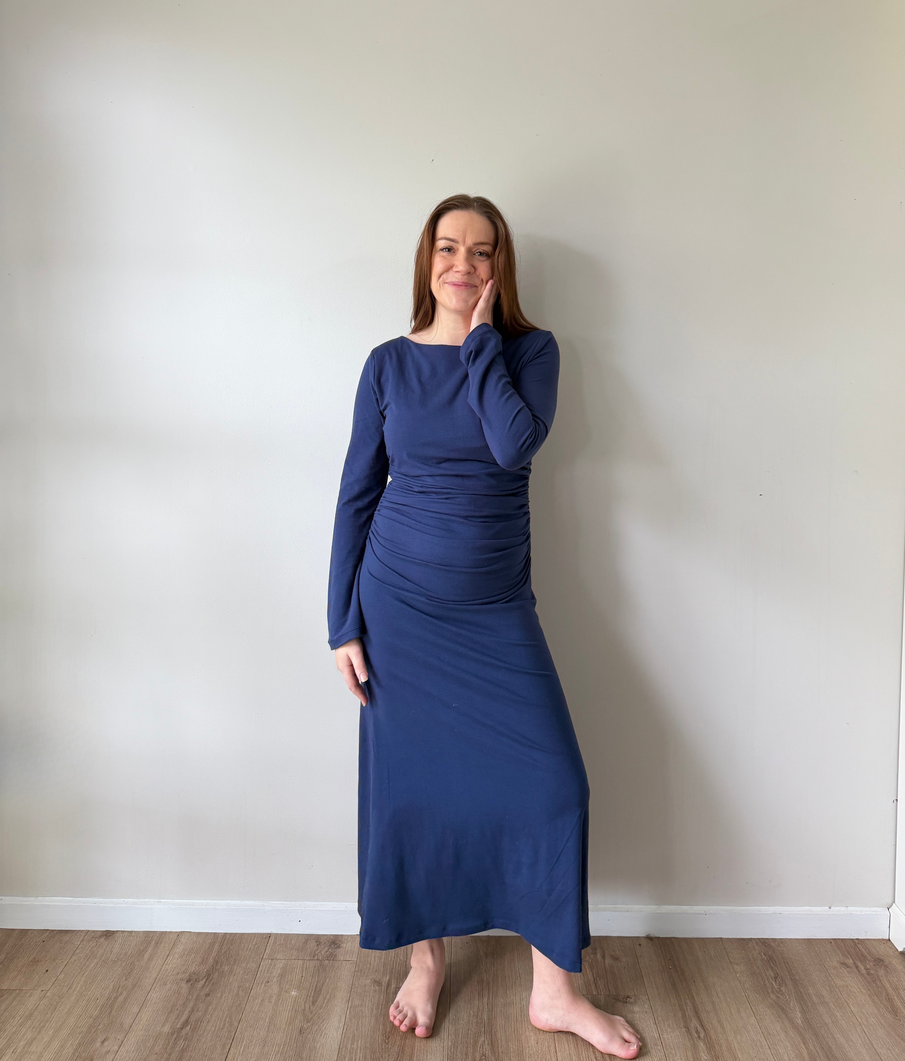 Olympia Long Sleeve Maxi